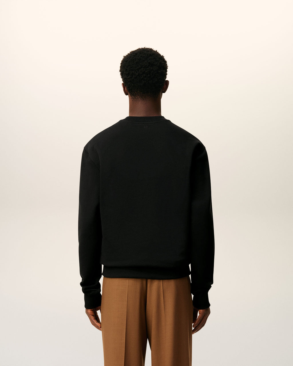 Sweatshirt Noir Ami de Coeur En Coton