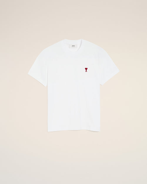 T-Shirt Blanc Ami de Coeur En Coton