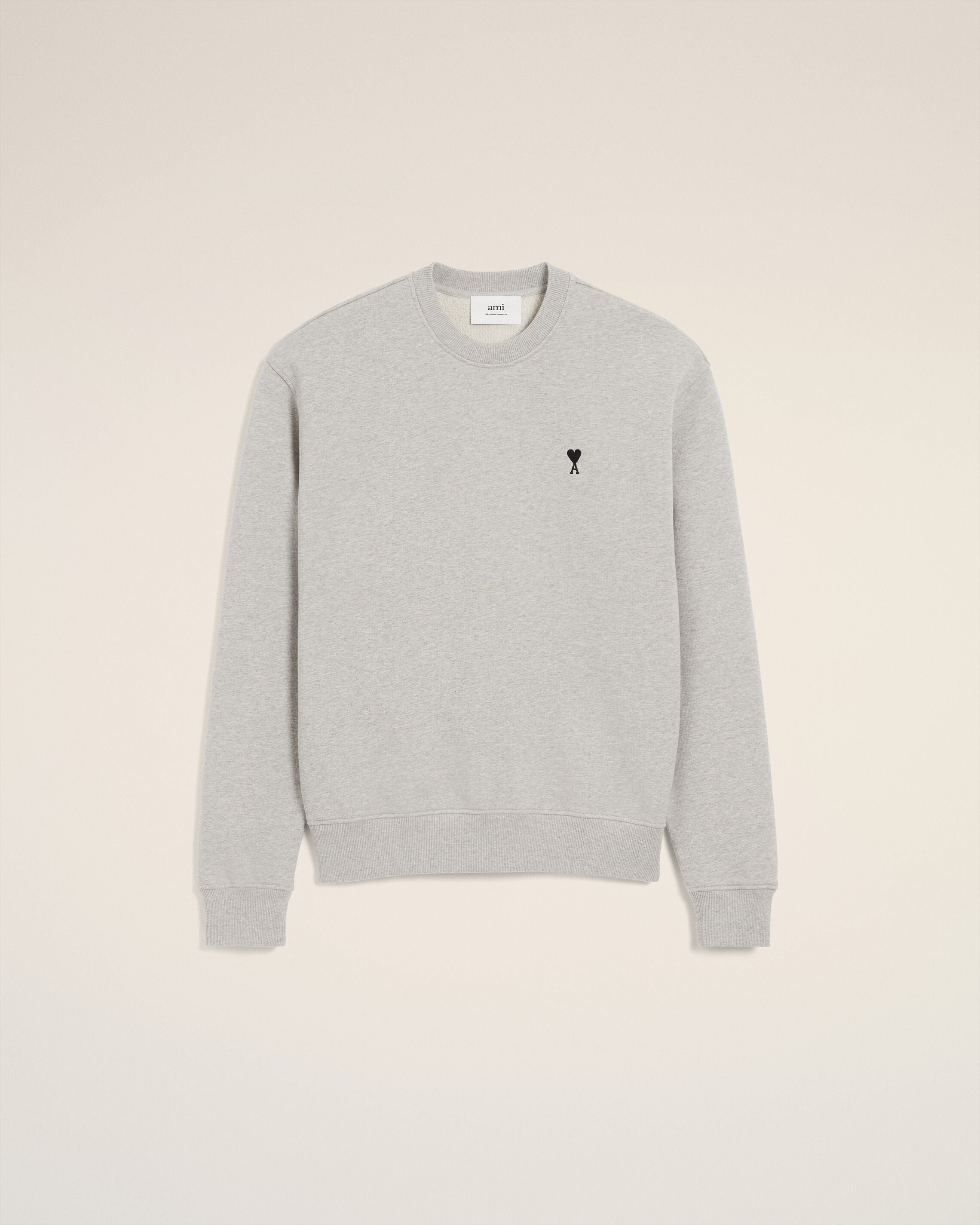 Sweatshirt Gris Ami De Coeur En Coton