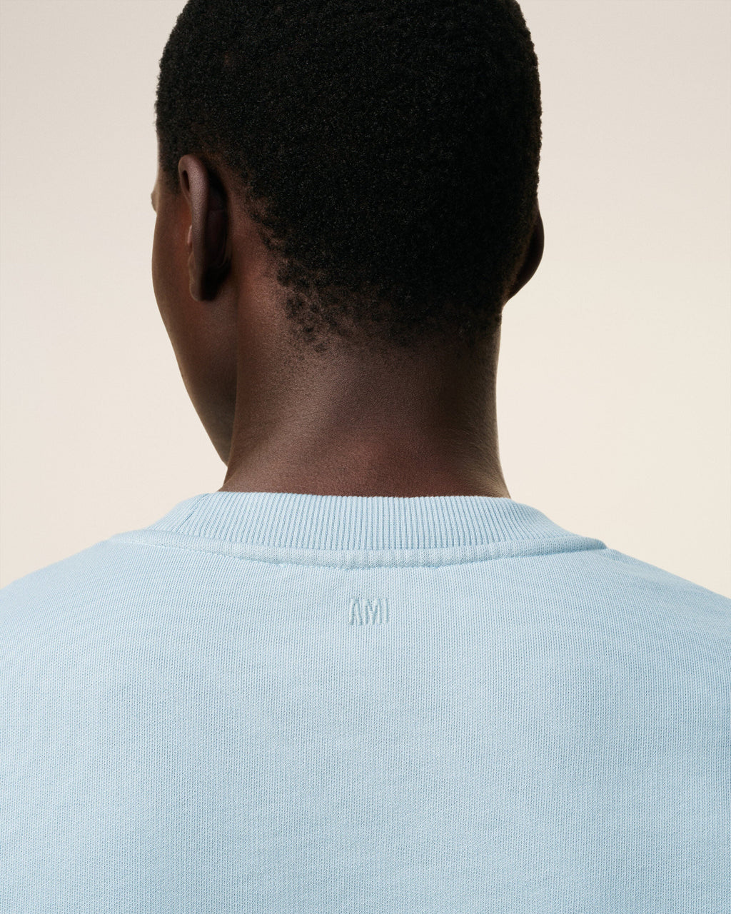 Sweatshirt Bleu Ami De Coeur En Coton