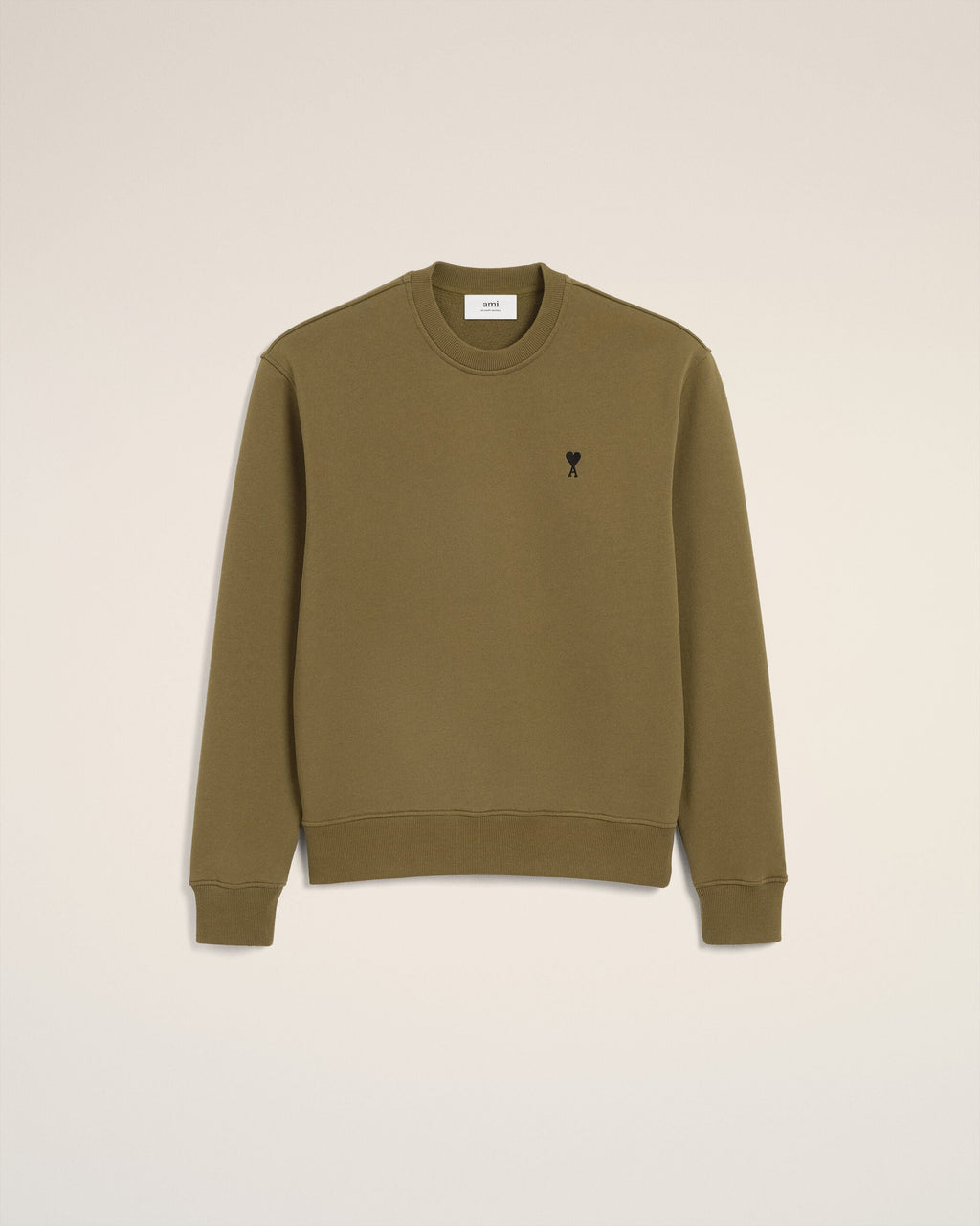 Sweatshirt Vert Ami De Coeur En Coton