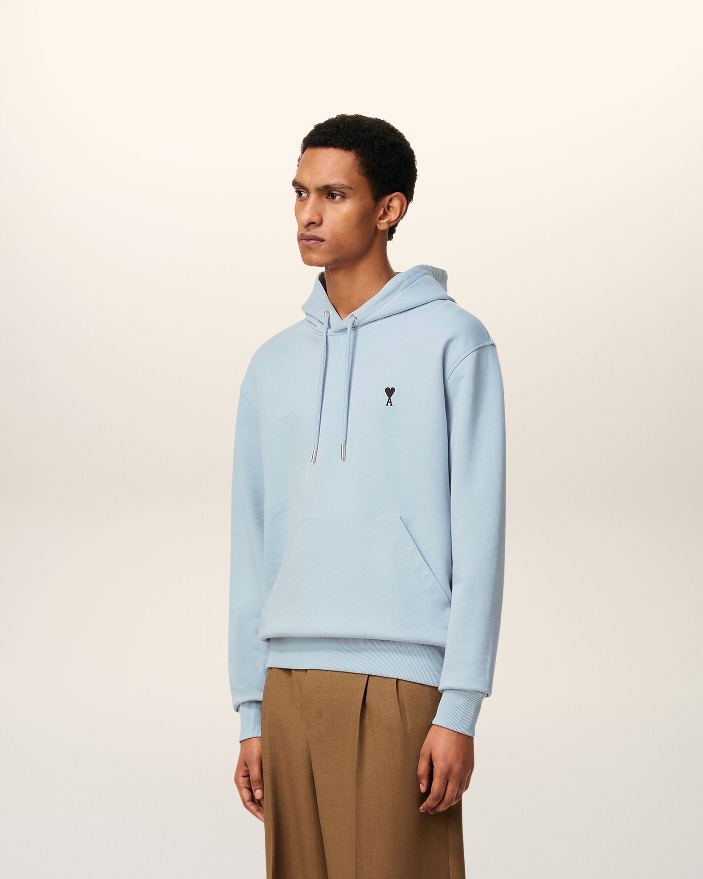 Hoodie Bleu Ami De Coeur En Coton