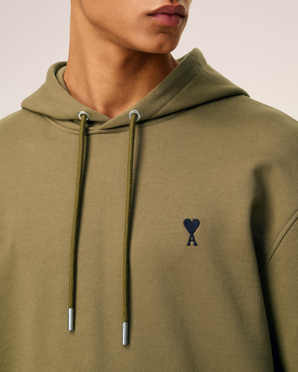 Hoodie Vert Ami De Coeur En Coton