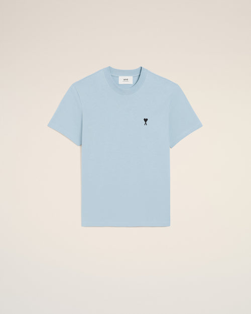T-shirt Bleu Ami De Coeur En Coton