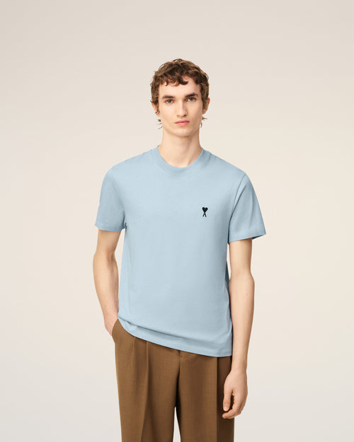 T-shirt Bleu Ami De Coeur En Coton