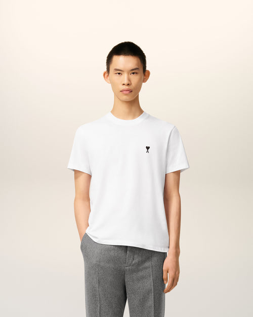 T-shirt Blanc Ami De Coeur En Coton