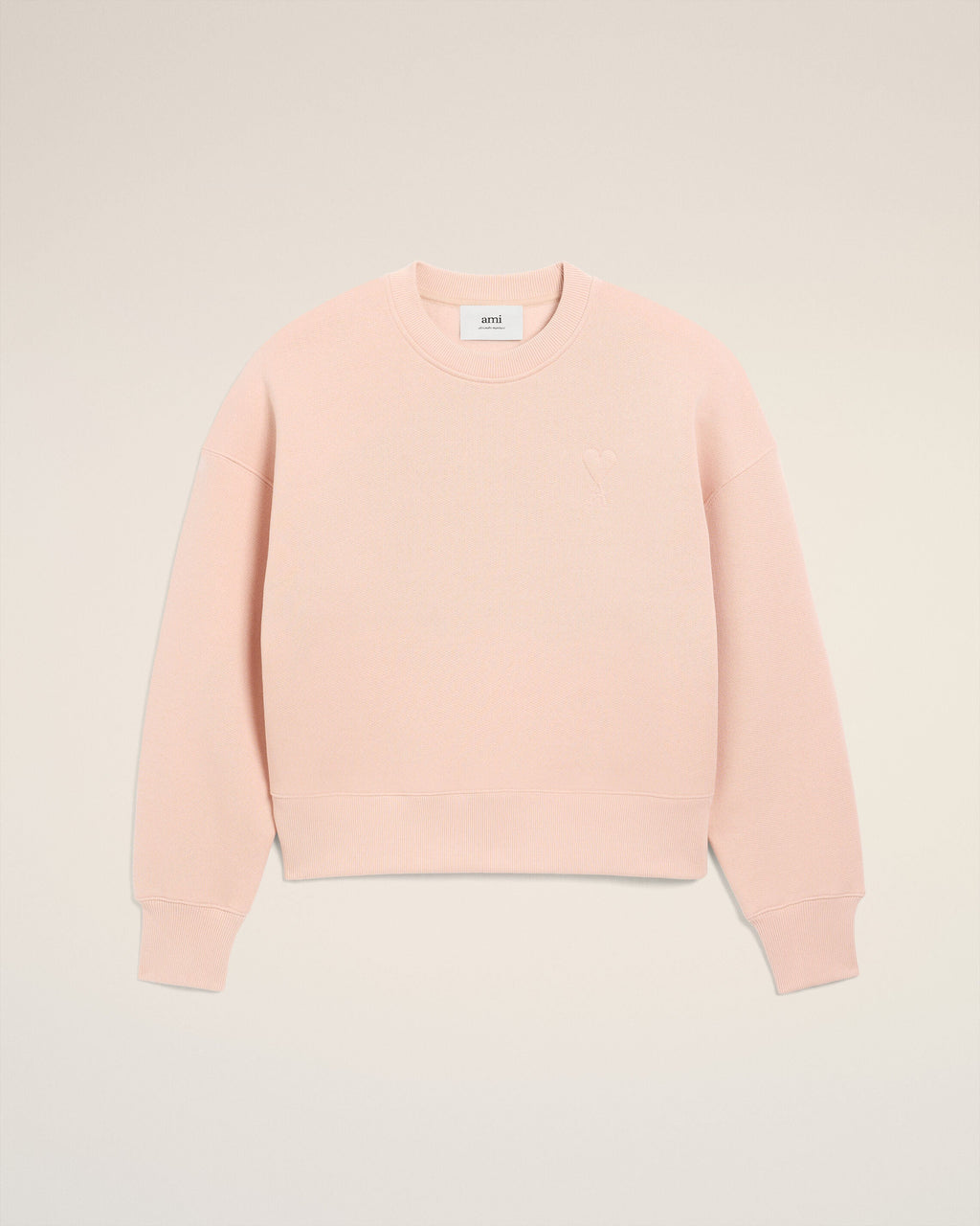 Sweatshirt Rose Ami De Coeur En Coton