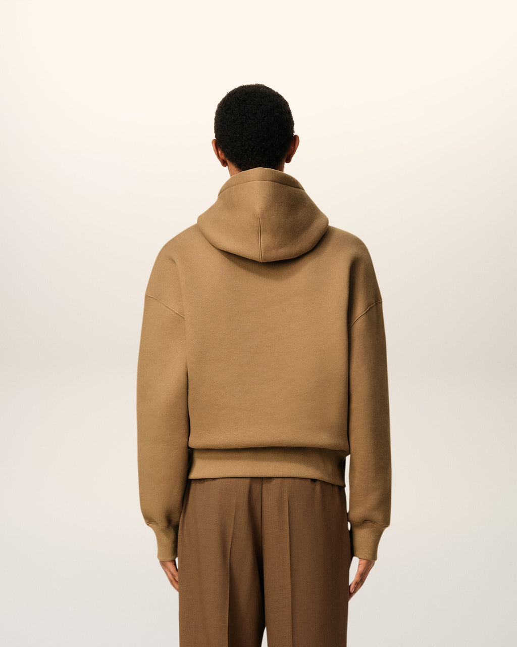 Hoodie Marron Ami De Coeur En Coton