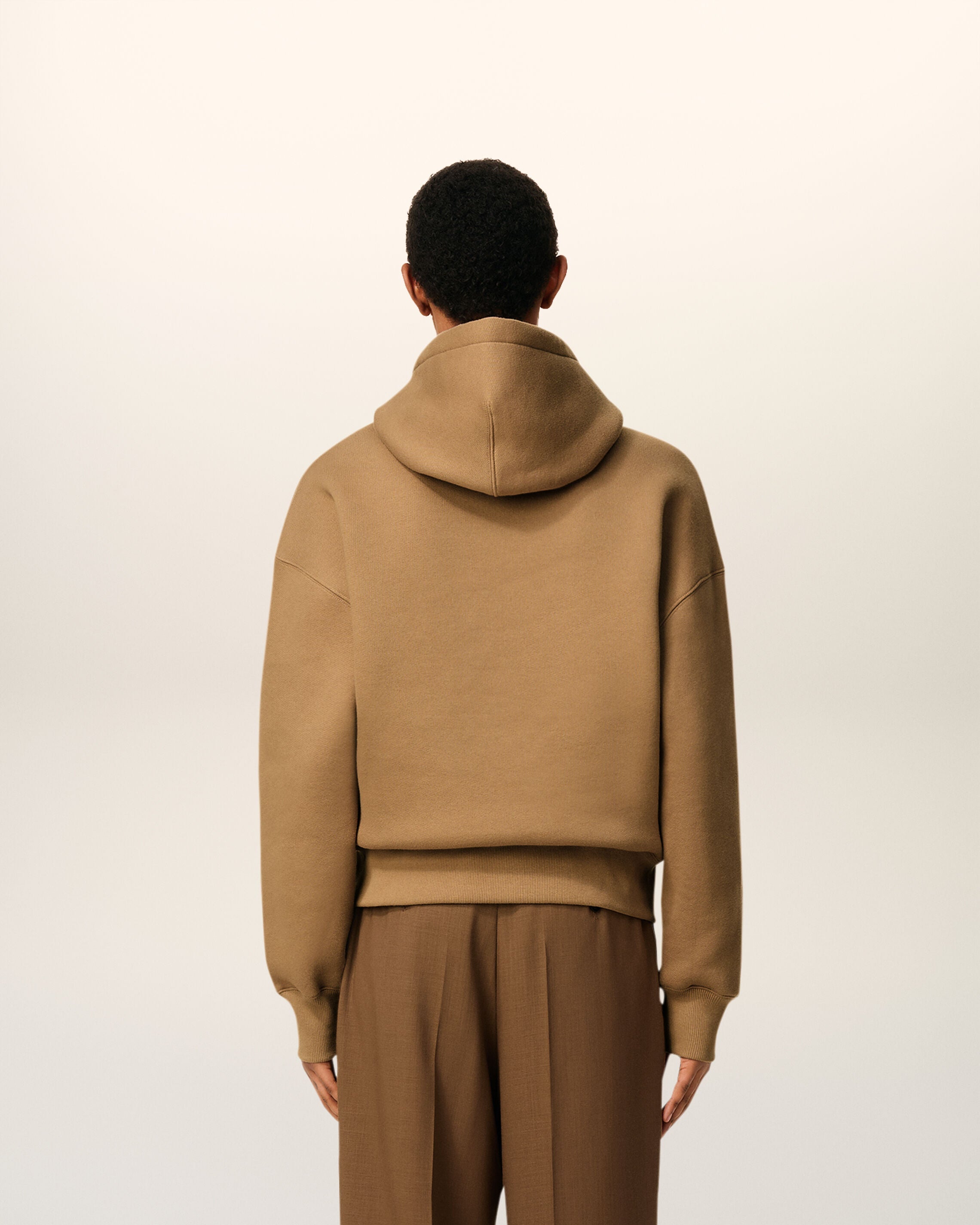 Hoodie Marron Ami De Coeur En Coton