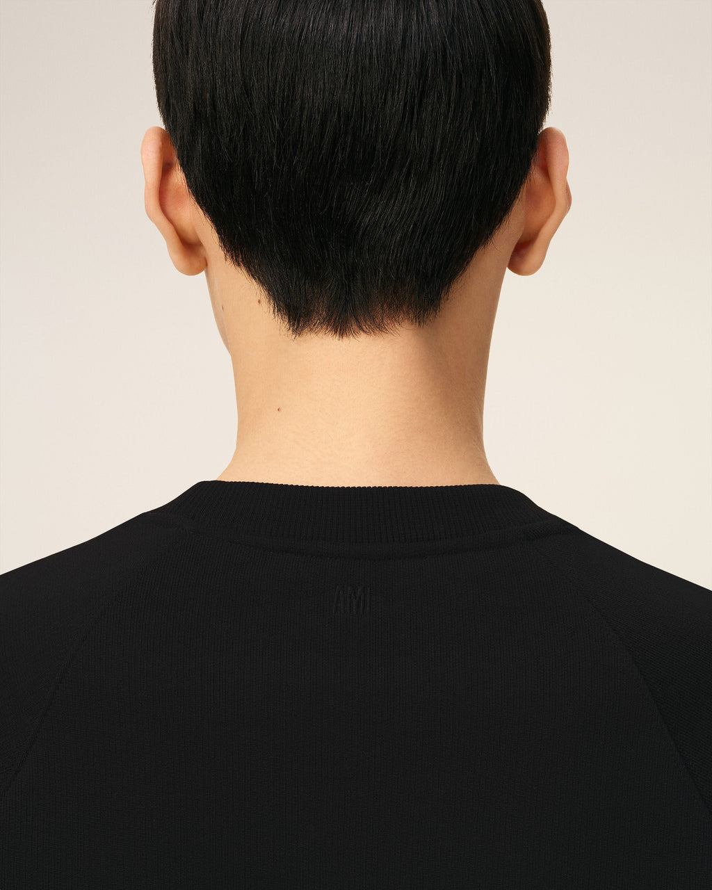 Sweatshirt Noir Ami De Coeur En Coton