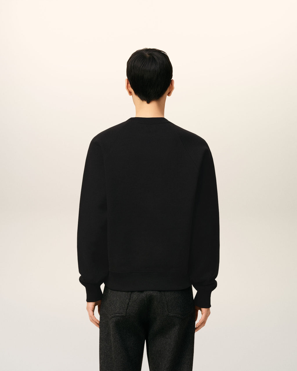 Sweatshirt Noir Ami De Coeur En Coton