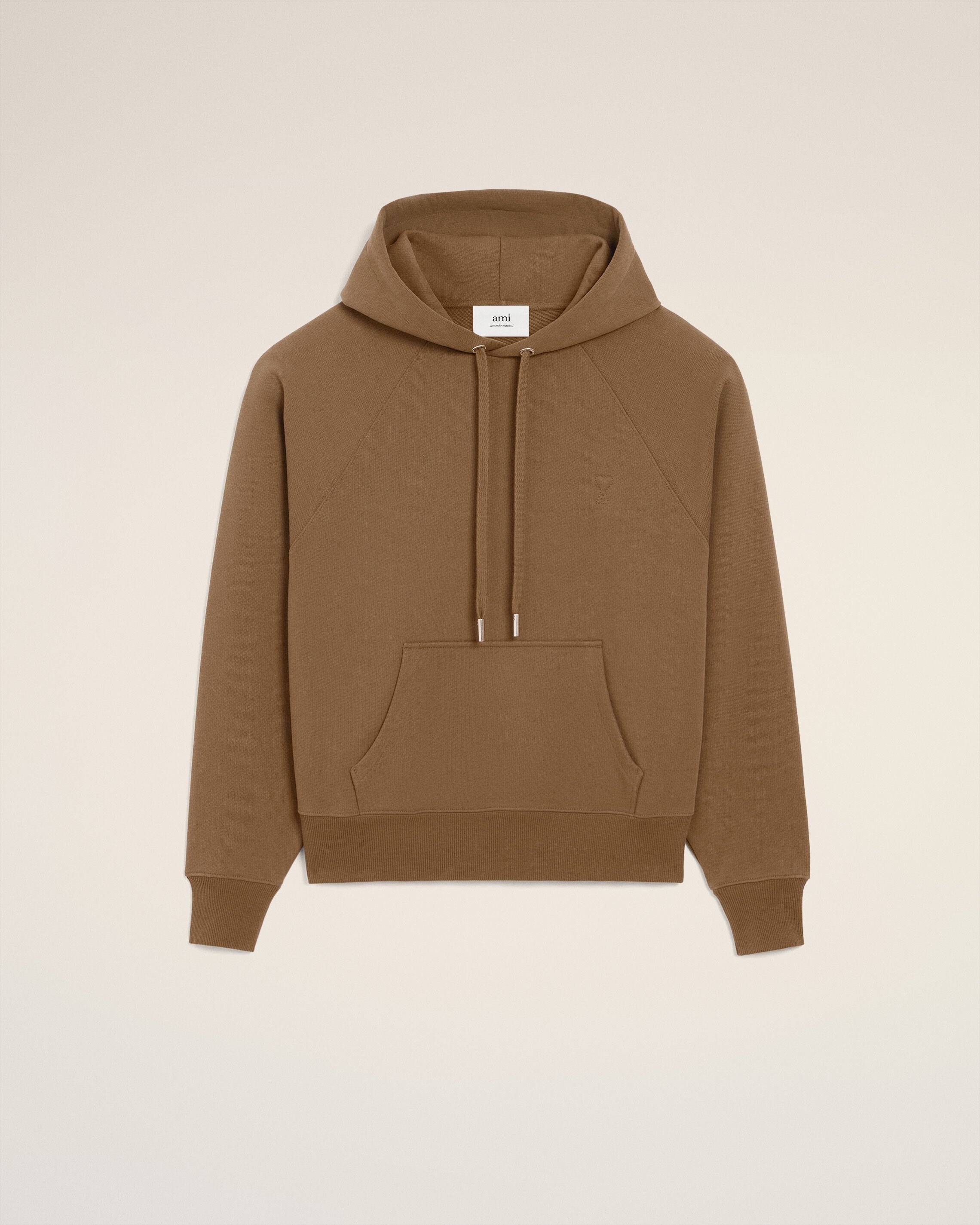 Hoodie Marron Ami De Coeur En Coton