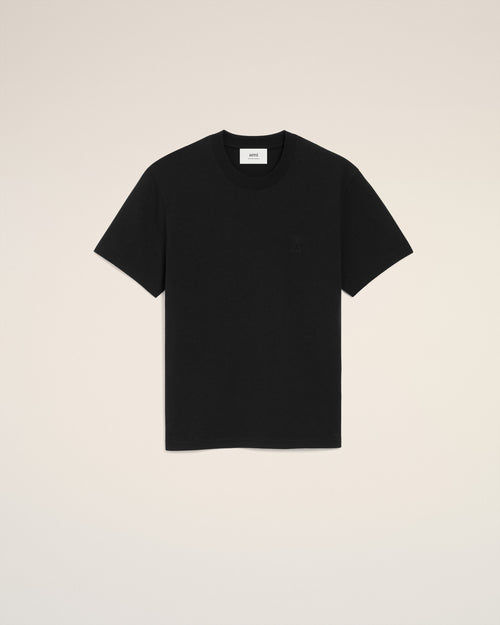 T-Shirt Noir Ami de Coeur En Coton