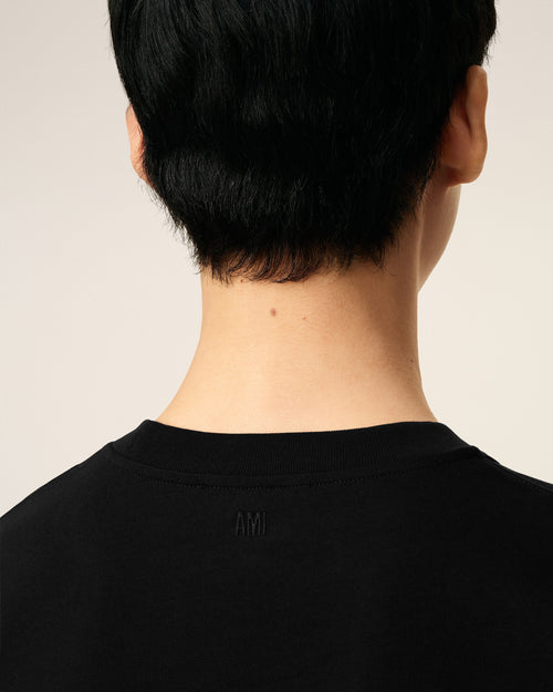 T-shirt Noir Ami De Coeur En Coton