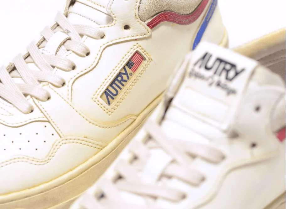 AUTRY - Baskets med way super vintage low man marsh/red