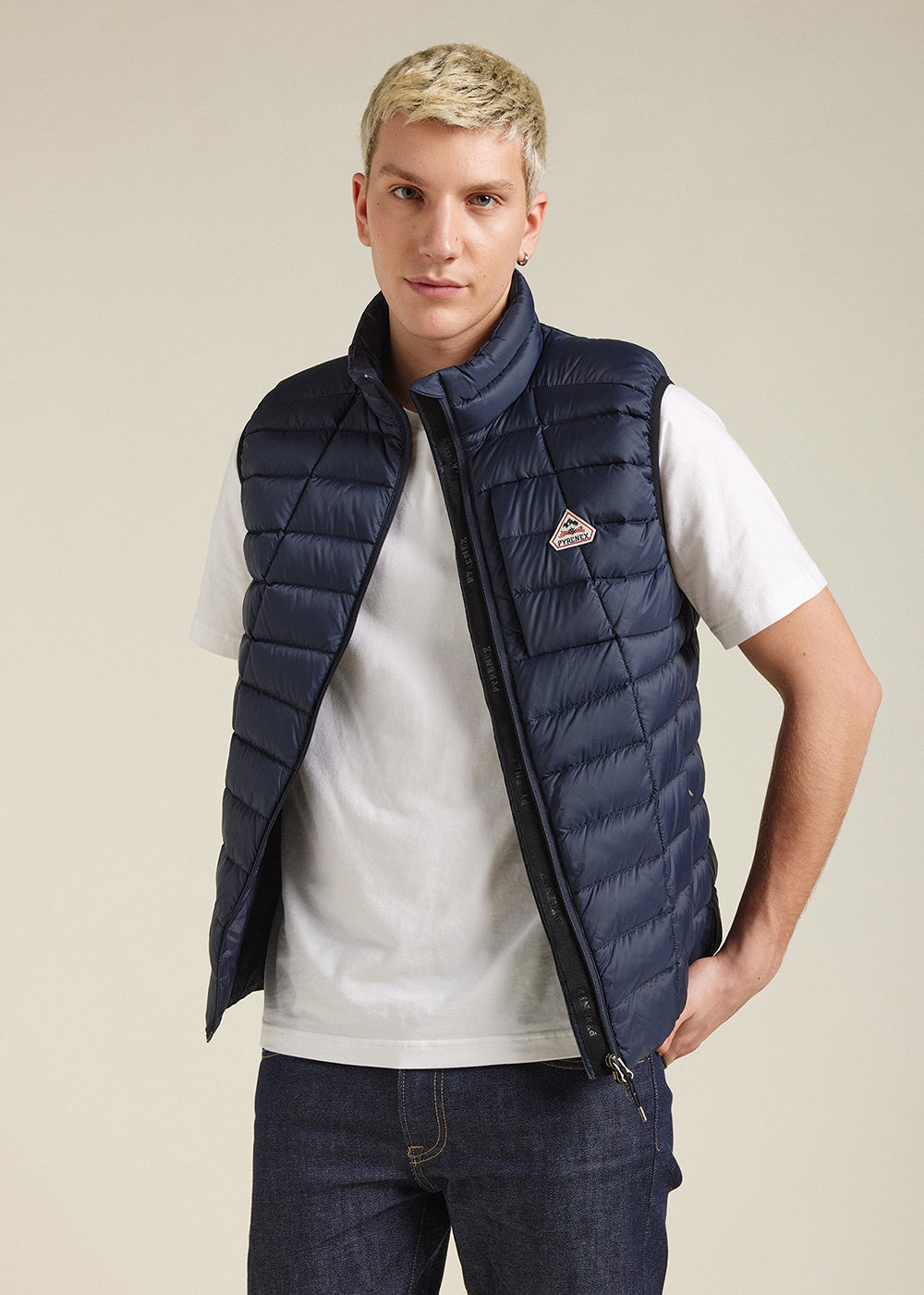 Gilet sans manche technique homme Pyrenex Zenith Vest Deep ink