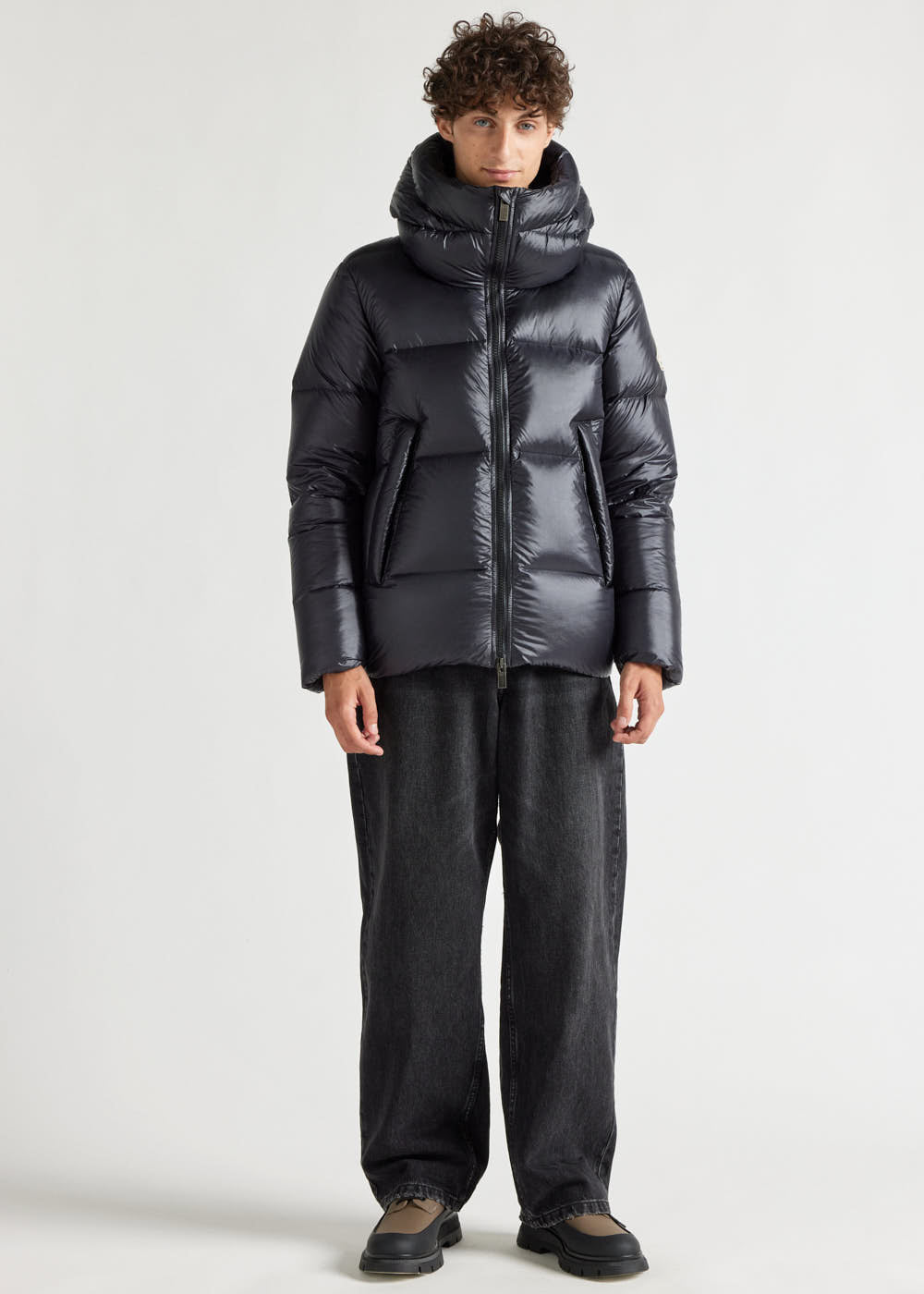 Doudoune homme en duvet naturel Pyrenex Barry Amiral