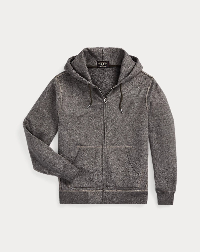 Sweat à capuche en coton éponge