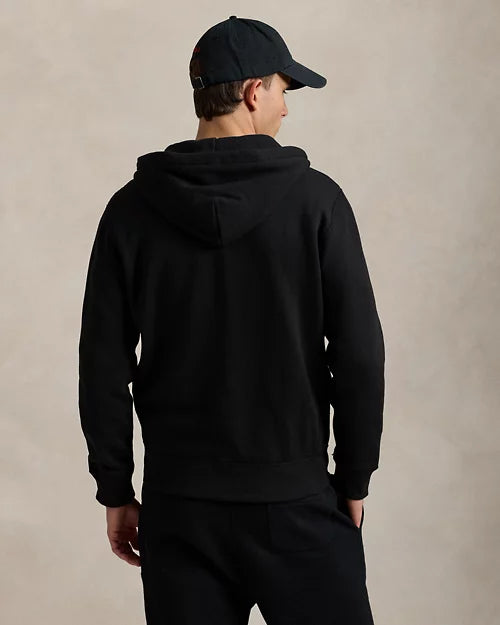 Sweat à capuche en molleton mélangé