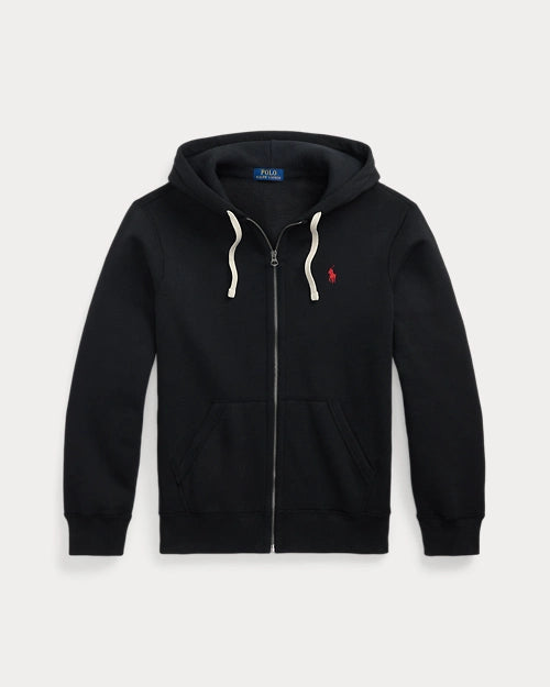 Sweat à capuche en molleton mélangé