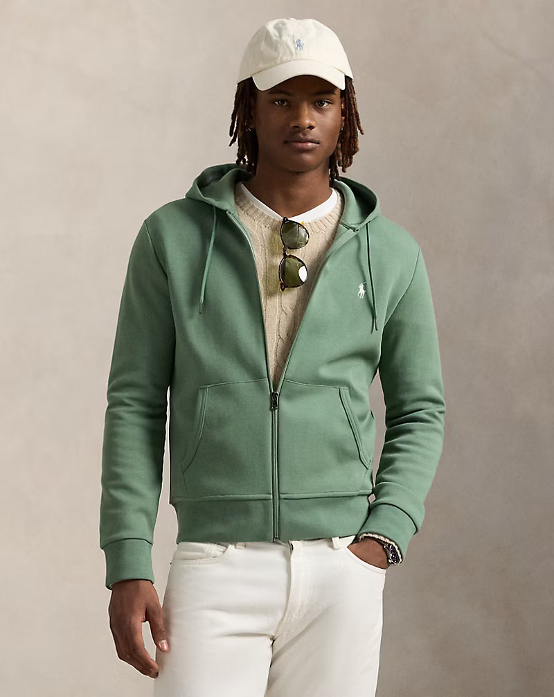 Sweat à capuche en maille double