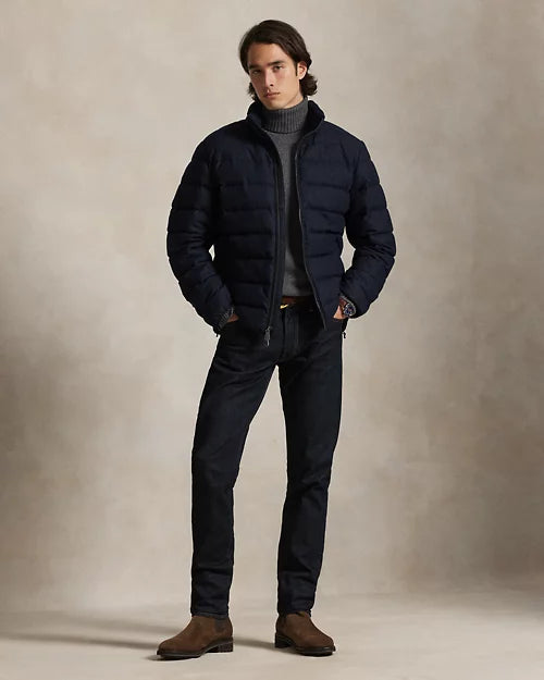 La doudoune Colden en tissu à chevrons